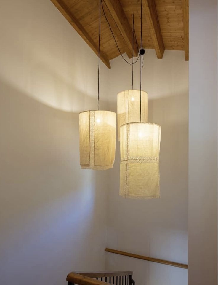 Warm aesthetic hanging lights